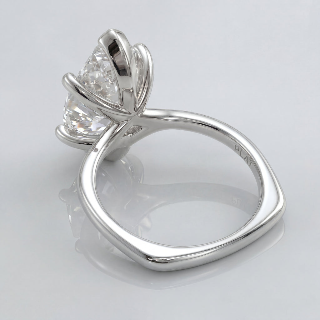 18K White Gold